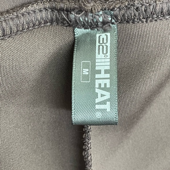 32 Degrees Women's brown pink Drawstring JOGGER WITH ZIPPERED SIDE POCKET size M - Picture 7 of 15